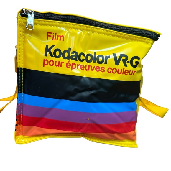 Vintage 80s KODAK Kodacolor VR-G Film Promo Cooler Bag Retro Advertising Vinyl - Picture 4 of 16